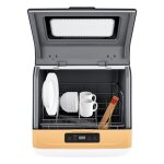 Mini lave - vaisselle portable avec capacité de 4 à 6 lots compact pour cuisine camping - car et camping ... Mini lave - vaisselle portable avec capacité de 4 à 6 lots compact pour cuisine camping - car et camping ...