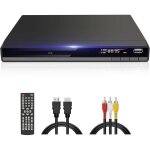 Mini lecteur dvd hdmi libre pour toutes régions - fonction mémoire usb cd / mp3 - câbles hdmi / rca / ... Mini lecteur dvd hdmi libre pour toutes régions - fonction mémoire usb cd / mp3 - câbles hdmi / rca / ...