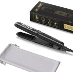 Mini lisseur cheveux court portable voyage mini lisseur pour cheveux courts / frange 210�c double tension ...