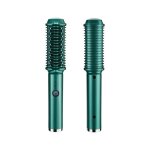 Mini lisseur  cheveux portable sans fil avec format de voyage rechargeable par usb 2600 mah brosse lissante ...
