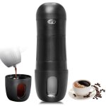 Mini machine � caf� portable �lectrique � capsules compatible avec capsules et poudre chauffage instantan� ...