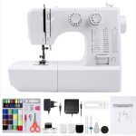 Mini machine � coudre �lectrique 818 45 points avec kit de couture 42 pi�ces eu