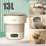 Mini machine à laver portable 13l - 22 w - pliable - silencieux - trois modes de nettoyage - 12v - convient ... Mini machine à laver portable 13l - 22 w - pliable - silencieux - trois modes de nettoyage - 12v - convient ...