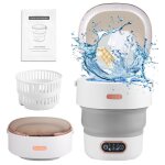 Mini machine � laver13l machine a laver portableavec essoreuse machine 3 modespliables pour