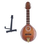 Mini mandoline instrument peu encombrant élégant fait à la main modèle de mandoline à 8 cordes pour cadeaux ... Mini mandoline instrument peu encombrant élégant fait à la main modèle de mandoline à 8 cordes pour cadeaux ...