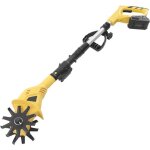 Mini motoculteur lectrique sans fil - 20 v - vitesse  vide: 250tr / min - avec batterie - petit cultivateur ...