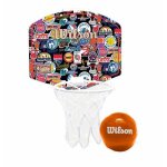 Mini panier de basket nba r�tro wilson team - wilson