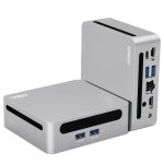 Mini pc ninkear n4 - amd ryzen 5 4600h 6 c?urs max 40 ghz - 16 go de ram 512 go ssd - type - c (8k) + ...