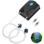 Mini pompe  air 5w aquarium ? bulleur silencieux avec pierre  air (clapet anti - retour ? petit rservoir) ...