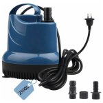 Mini pompe eau submersible 2500 lh 40w 230v hauteur de refoulement 23 m idale pour jardin et aquarium ...