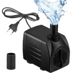 Mini pompe � eau submersible - febest - 600 l / h - 10 w - ultra silencieuse - pour aquarium �tang fontaine ...