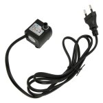 Mini pompe  eau submersible rglable silencieuse ipx8 tanche avec ventouse pour aquarium prise ue 220 ...