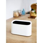 Mini poubelle de bureau en plastique et support de maquillage comptoir de salle de bain cuisine voiture ...