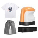 Mini presse  chaleur - mini presse de transfert avec fonction darrt automatique et 3 modes de chauffage ...