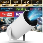 Mini projecteur - bluetooth auto - full hd - support 4k - wifi 6 - bt 5. 0 Mini projecteur - bluetooth auto - full hd - support 4k - wifi 6 - bt 5. 0