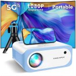 Vid�oprojecteur - full hd 1080p support�e - visulapex v3p - mini projecteur portable - projecteur 5g ...