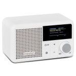 Mini radio - medion - dab / fm - mono 2w rms - blanc