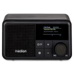Mini radio - medion - dab / fm - mono 2w rms - noir