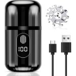 Mini rasoir �lectrique homme rasoir �lectrique de voyage avec �cran lcd usb rechargeable rasoir de poche ...