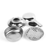 Mini rchaud  alcool en acier inoxydable petit adapt au chauffage extrieur mini chauffe - lait
