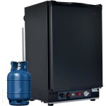 Mini rfrigrateur gaz - 12v / 220v / gaz - smeta - 40l - portable - porte rversible - silencieux