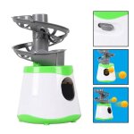 Mini robot dentranement de tennis de table machine  balles de ping - pong automatique vert