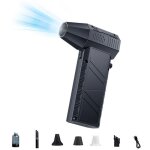 Mini souffleur  jet 140 000 tr / min 3000mah * 2 ventilateur turbo violent amlior bombe air sec pour ...
