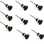 Mini spots led 9 - pack - 12v 1w encastrable plafond blanc chaud 3000k 120° ip65 cuisine / escalier / ... Mini spots led 9 - pack - 12v 1w encastrable plafond blanc chaud 3000k 120° ip65 cuisine / escalier / ...