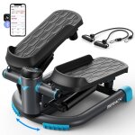 Mini stepper - merach - stepper swing - mouvement 3d - �cran lcd - charge max de 150 kg - silencieux ...