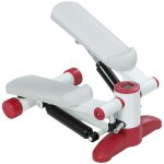 Mini stepper - sportnow - avec moniteur lcd - pdales surdimensionnes antidrapantes - pour lexercice ...