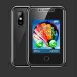 Mini t�l�phone ultra - compact 8xr �cran tactile de 177 pouces fonction r�seau 2g carte sim unique 350 ...