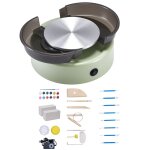 Mini tour de potier avec plateau tournant de 158 mm - duoku - roue de poterie electrique  double sens ...