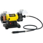 Mini touret à meuler - fartools - mbg120 - 120 w - 75 mm - livré avec 1 meule et 1 brosse à polir Mini touret à meuler - fartools - mbg120 - 120 w - 75 mm - livré avec 1 meule et 1 brosse à polir