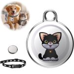 Mini traceur gps chat chien ip65 �tanche gps chat gps chien collier gps pour chien et chat mini tracker ...