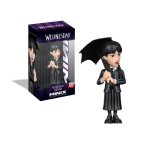 Figurine � collectionner - minix - mercredi addams parapluie - 12 cm - pvc - licence officielle