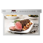 Mini tv - sylvox - 156?(40cm) google tv kt16k0kogas - cuisine sous larmoire mont�e - 90�pliable - 360�pivotant ...