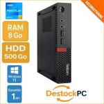 Mini unité centrale lenovo m710q ? windows 11 8go de ram 500go hdd ? pc reconditionné Mini unité centrale lenovo m710q ? windows 11 8go de ram 500go hdd ? pc reconditionné