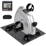 Mini vlo dappartement - agm - avec cran lcd et rsistance rglable - argent