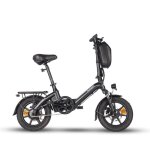 Mini v�lo �lectrique bodywel t16 pro pliable 14 25km / h noir