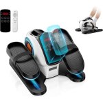 Mini v�lo elliptique �lectrique pour bureau & maison pulse360 avec t�l�commande �cran lcd tapis antid�rapant ...