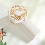 Mini ventilateur portable beige