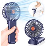 Mini ventilateur portable silencieux rechargeable - petit ventilo batterie ventilateurs portatif usb ...