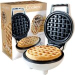 Mini waffle factory « classic » - mini gaufrier rond avec plaque chauffante anti - adhérente - machine ... Mini waffle factory « classic » - mini gaufrier rond avec plaque chauffante anti - adhérente - machine ...