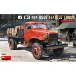 Miniart - maquette camion us 15t 4�4 g506 flatbed truck miniart 38056 1 / 35�me maquette char promo - ...