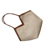 Minifinker sac � main sac � bandouli�re grande capacit� pour femmes sac sous les bras en cuir de paille ...