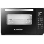 Minifour électrique continental edison cemf45dig - 45l noir - 2000w - rotissoire, convection naturelle ... Minifour électrique continental edison cemf45dig - 45l noir - 2000w - rotissoire, convection naturelle ...