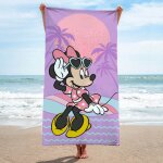 Minnie mouse lovely little lady serviette de plage