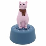 Minuterie minuterie de cuisine mécanique en forme de chat en forme de chat(rose) Minuterie minuterie de cuisine mécanique en forme de chat en forme de chat(rose)