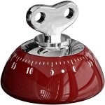 Minuteur de cuisine m�canique - magn�tique - fixation r�frig�rateur - alarme puissante - pour cuisiner ...