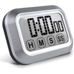 Minuteur de cuisine num�rique � �cran tactile compte � rebours magn�tique volume �lev� grand �cran led ...